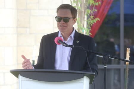 Toland touts Lawrence lofts opening, urges more downtown housing