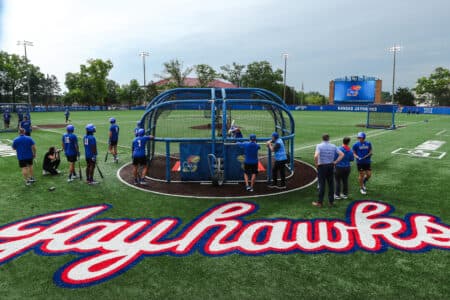 Kansas opens first-ever NCAA regional at newly reconfigured Hoglund Ballpark