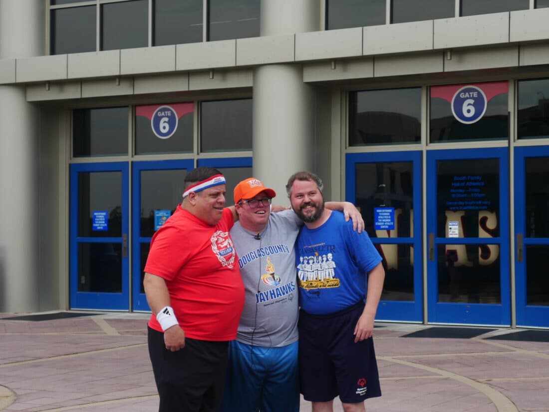 Lawrence, Douglas County officers deliver torch for Special Olympics relay