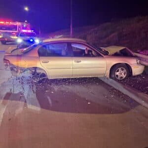 Teen suspected of DUI after crash shuts down Iowa Street in Lawrence