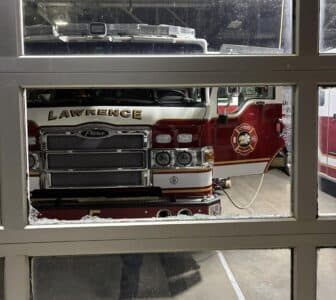 Lawrence man arrested after break-in at fire station, false alarm