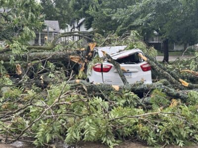 Overnight storm damages homes, vehicles across Lawrence and Douglas County