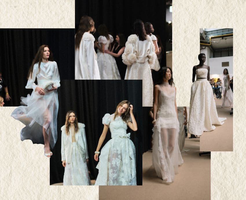 Unbridled Studio sees texture, separates and transparency shaping bridal style
