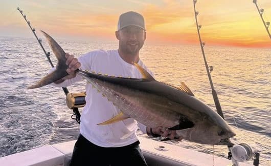 Canyon tuna bite heats up as bluefin start showing midshore