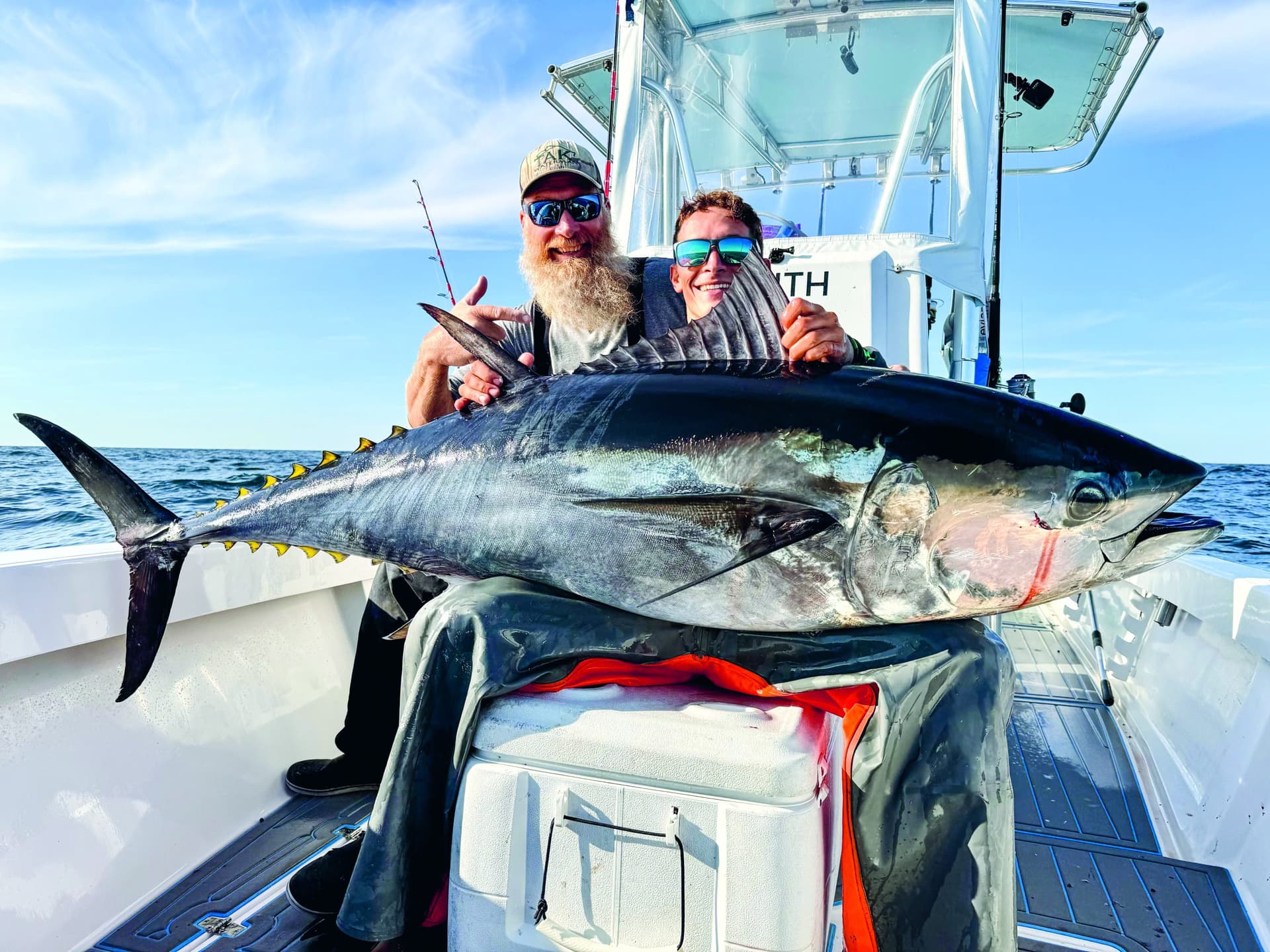 Warm-water breaks east of Long Island hint at tuna season kickoff