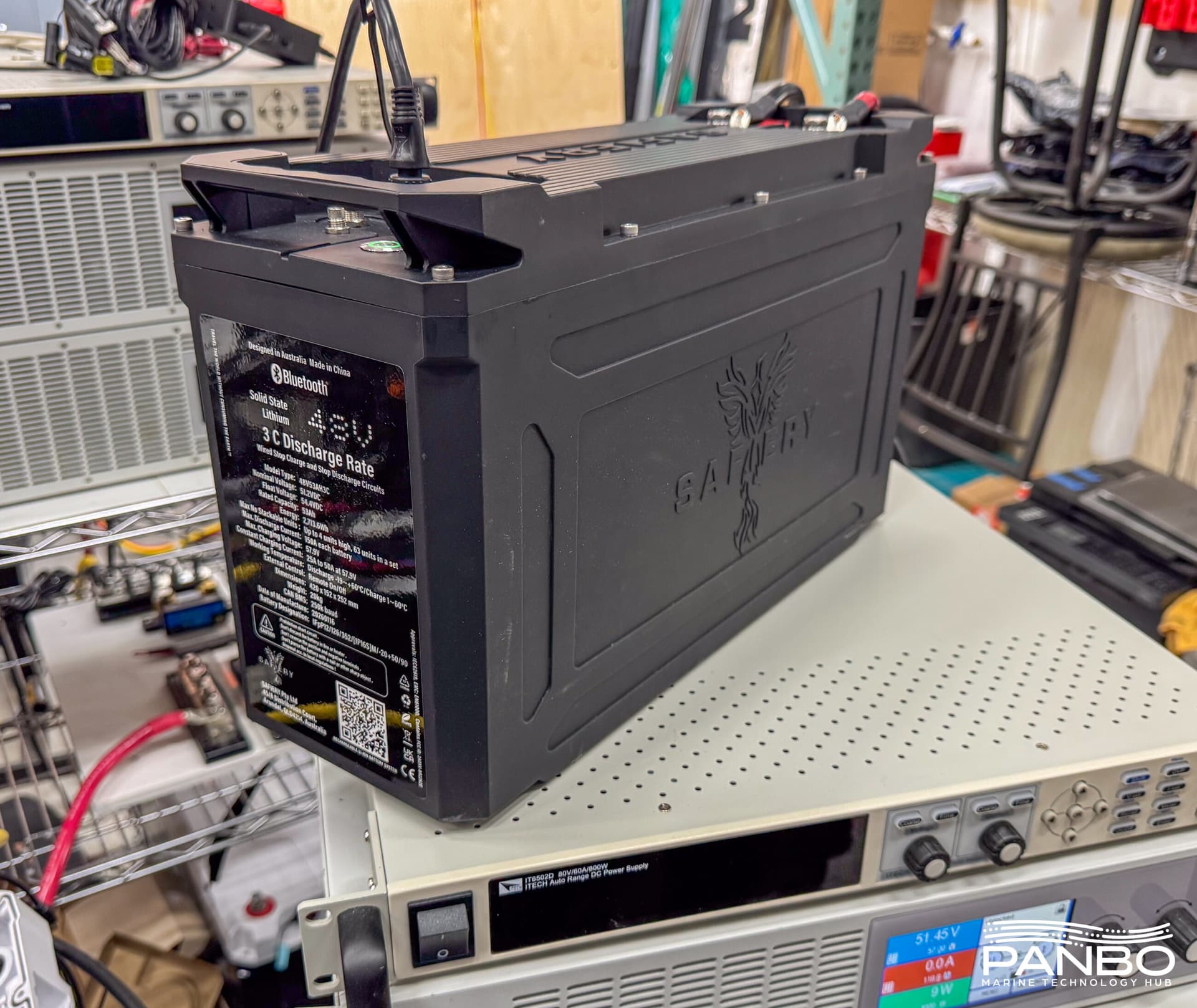 Panbo begins testing Safiery solid-state battery for cruising boats