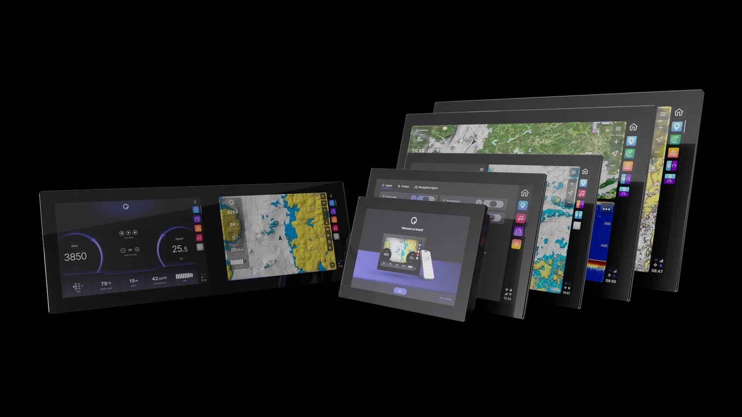 NextFour’s Q smart marine system simplifies helm navigation
