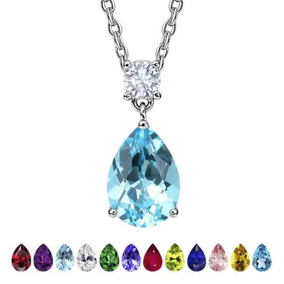 Walmart cuts JeenMata birthstone pendant necklace to $19 in summer deal