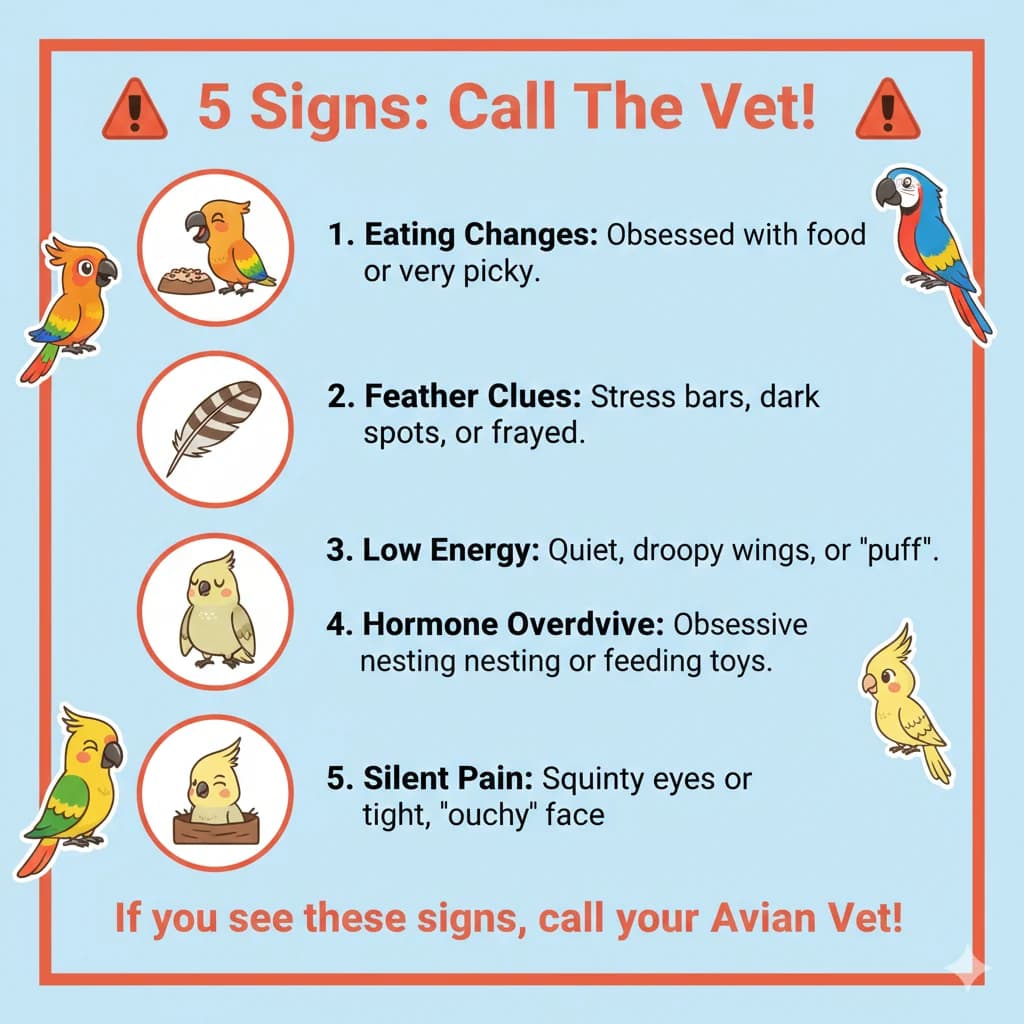How to Spot Hormonal Behavior in Parrots and Respond Wisely