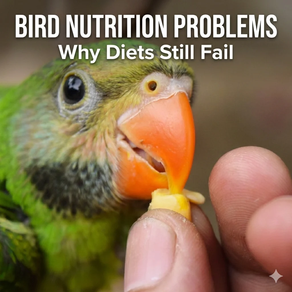 Why Parrots Can Look Healthy but Still Suffer Nutrient Deficiencies