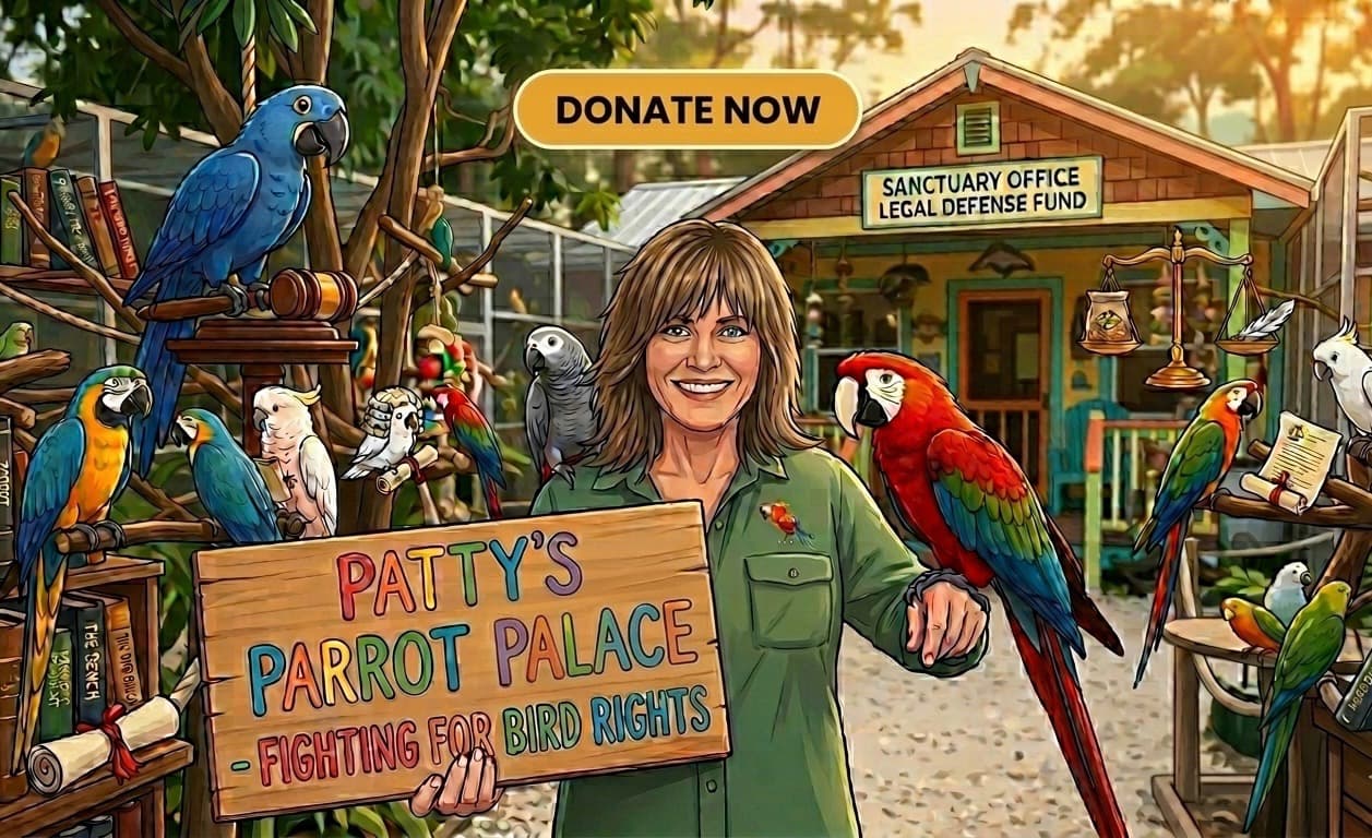 Florida rescue gives 123 parrots a second chance at life