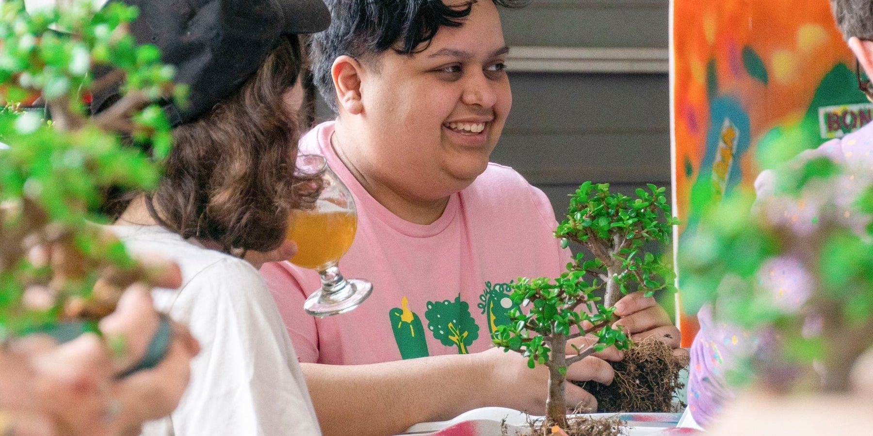 Midtown East Bonsai Bar workshop brings hands-on beginner pruning and potting