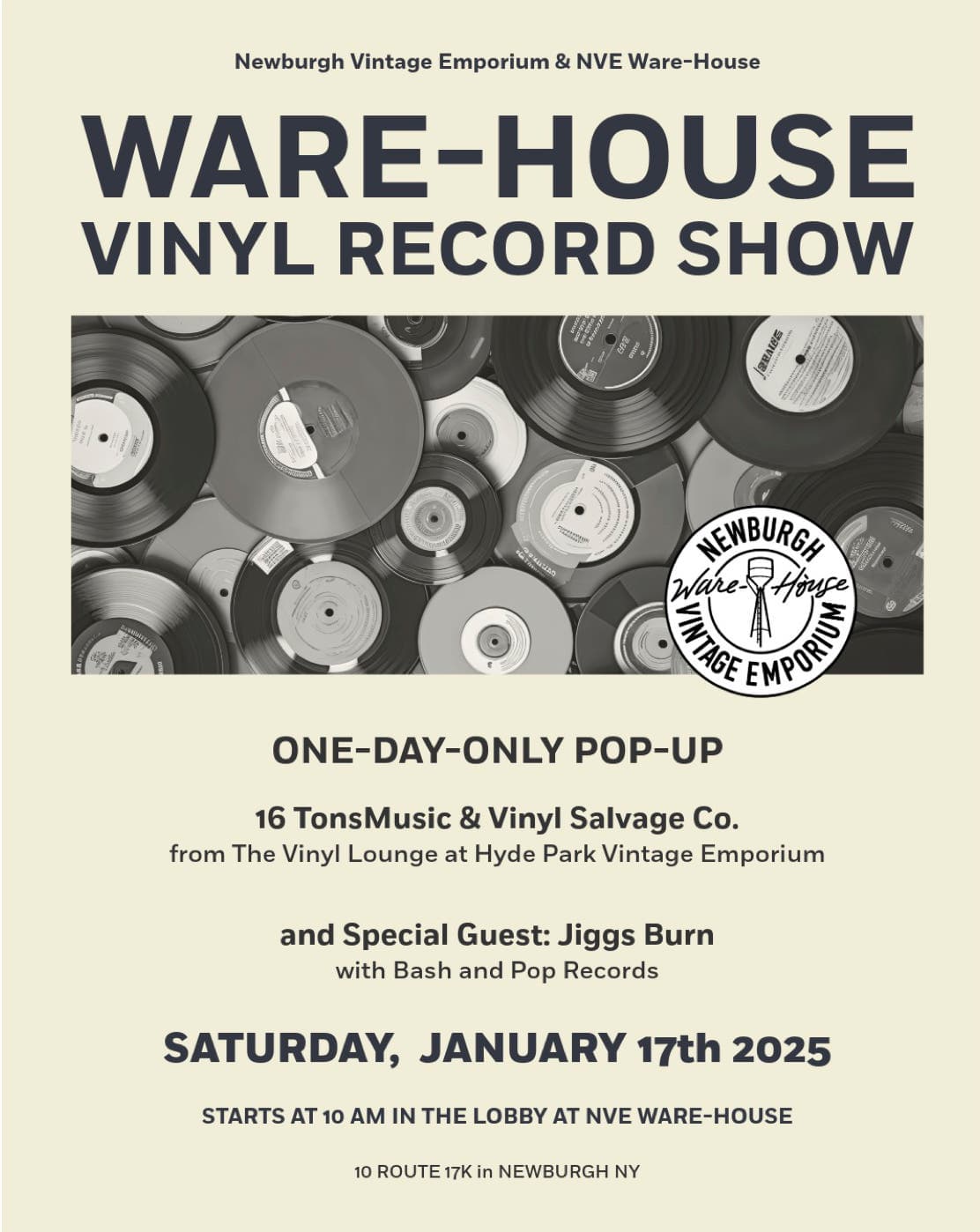 Newburgh Ware-House Vinyl Record Show Brings Vintage LPs and Bargains