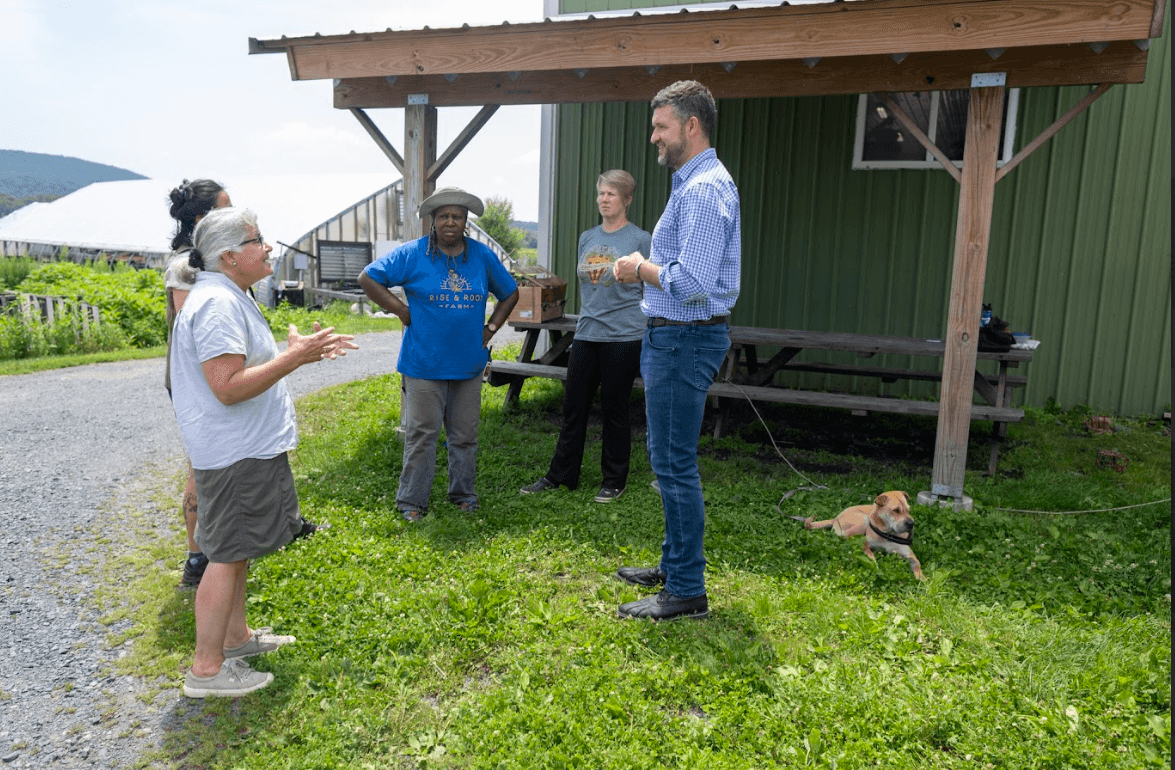 Pat Ryan visits Orange County farms to support affordability, farmers