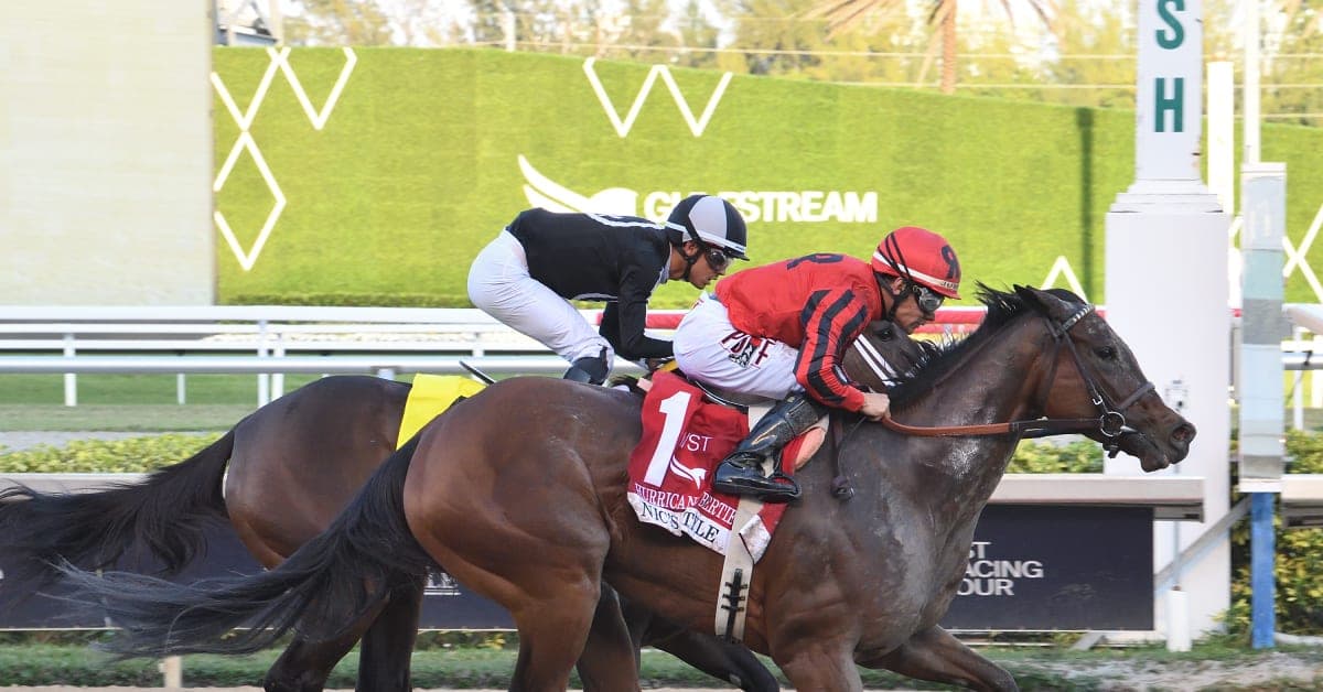 Florida-bred R Disaster Dominates G3 Hurricane Bertie at Gulfstream