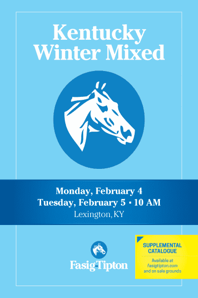 Buyers Brave Freezing Conditions for Fasig-Tipton Kentucky Winter Mixed Sale