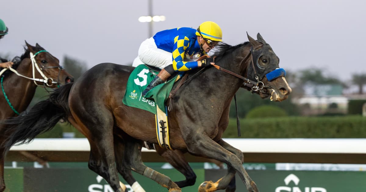 Imagination Rallies From Near-Last to Win G2 Riyadh Dirt Sprint for Baffert