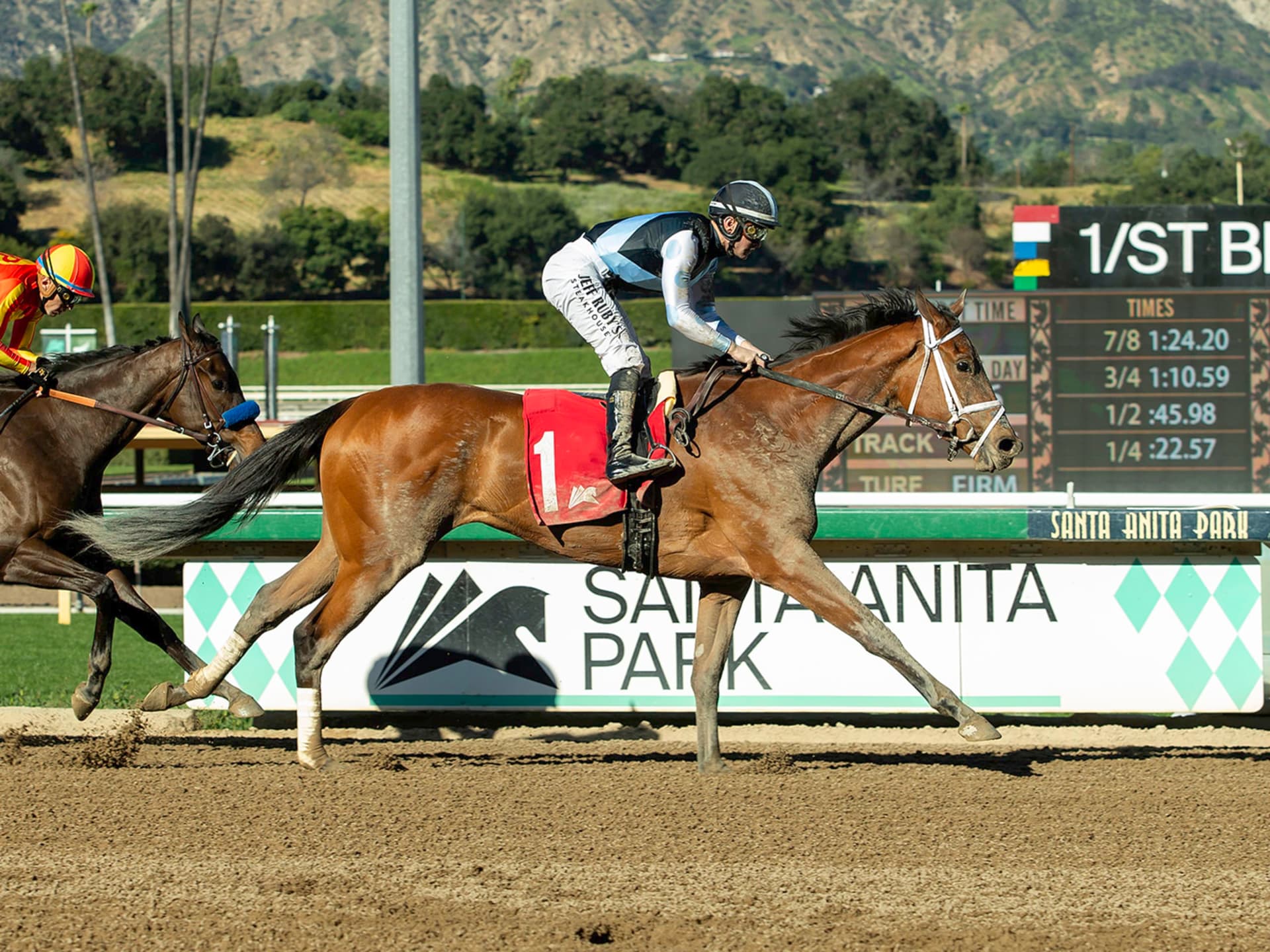Forced Entry Pulled Up in Santa Anita Oaks, Faces Further Testing