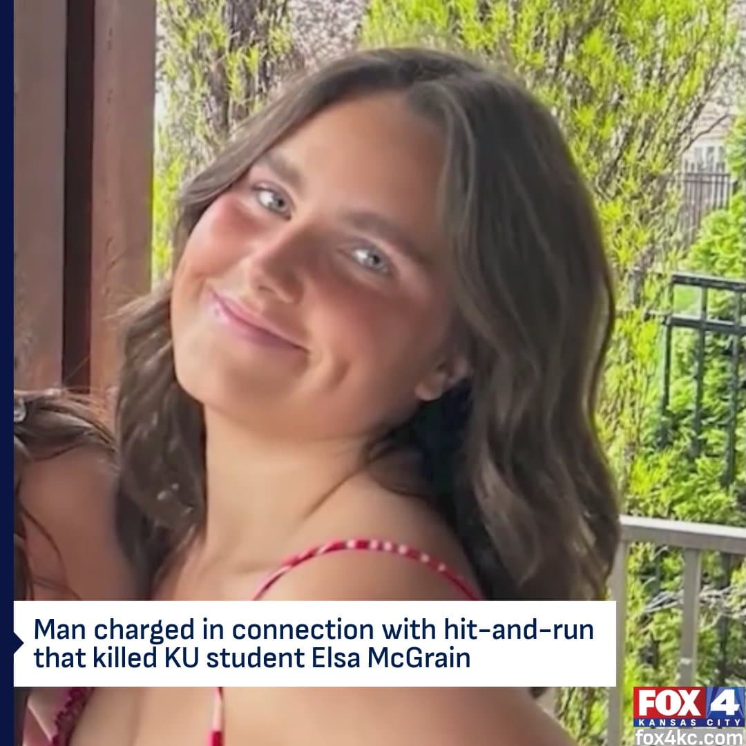 Suspect charged in fatal hit-and-run that killed KU student in Douglas County