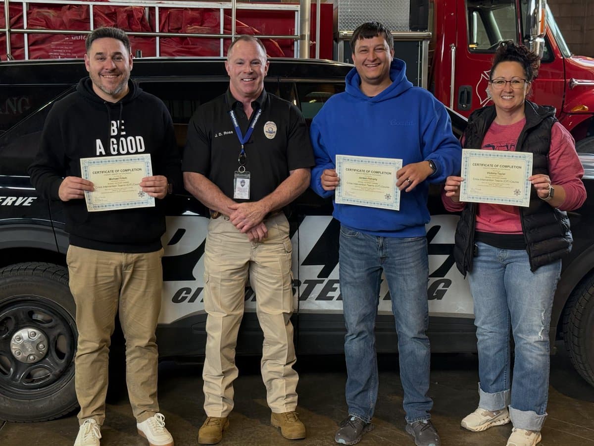 Sterling Officers Complete Crisis Intervention Training to Strengthen Mental Health Response