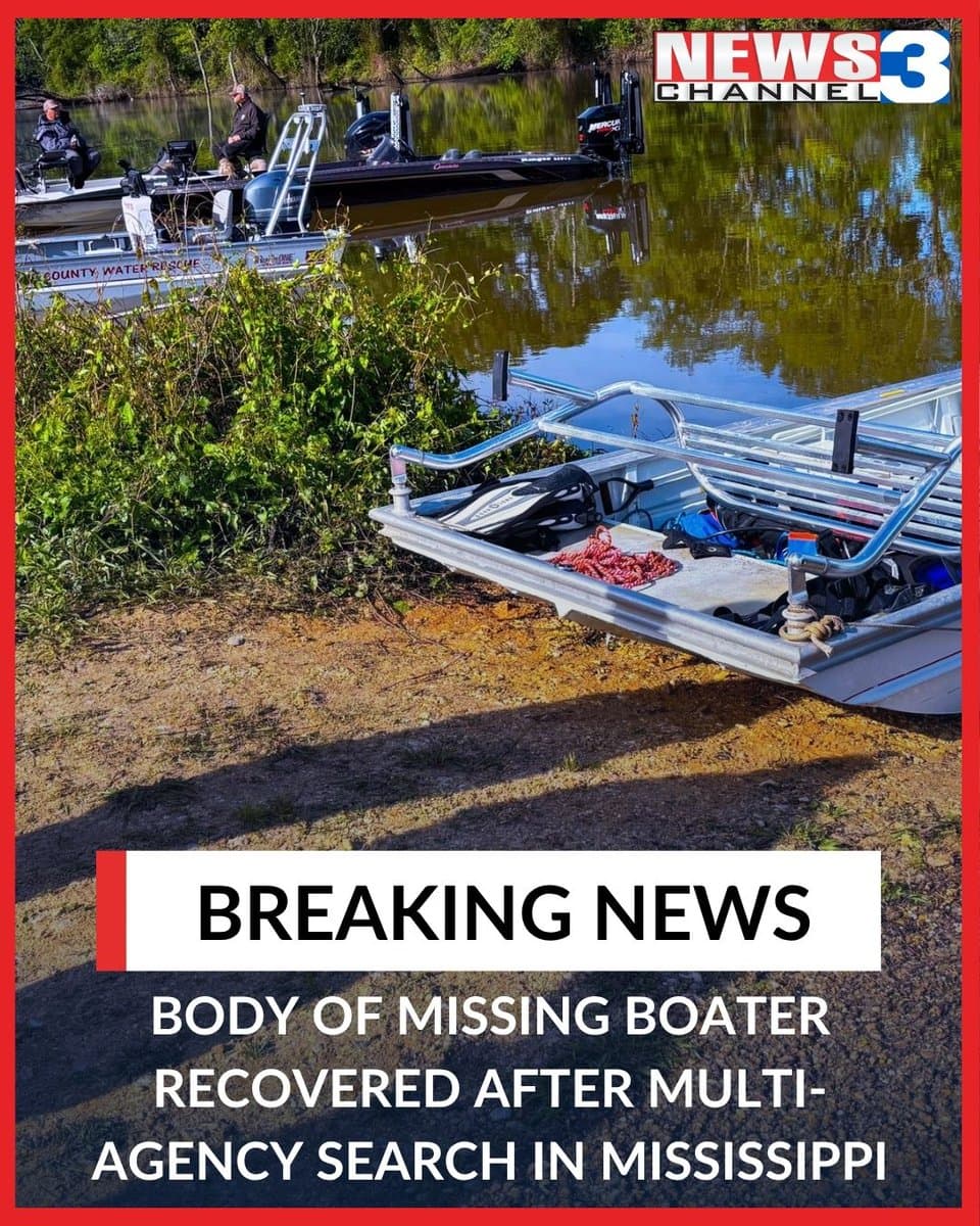 Body of missing boater recovered after overnight Quitman County search