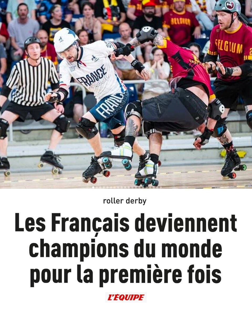France win first roller derby world title at home in Orléans