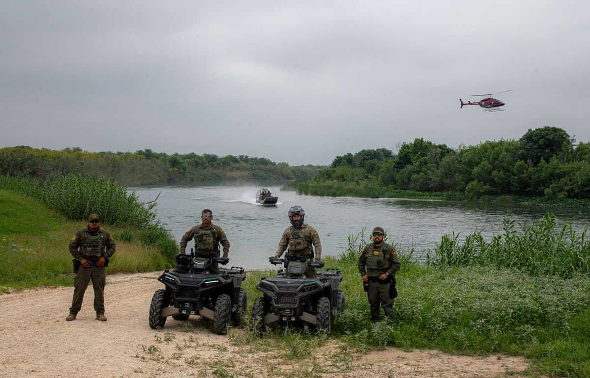 Border Patrol, Mexican authorities conduct joint Rio Grande mirror patrol