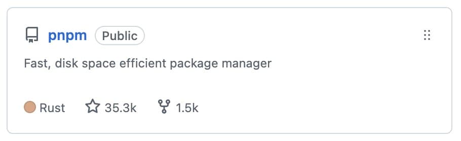 pnpm’s Rust rewrite jumps from 0% to over 50% in a month