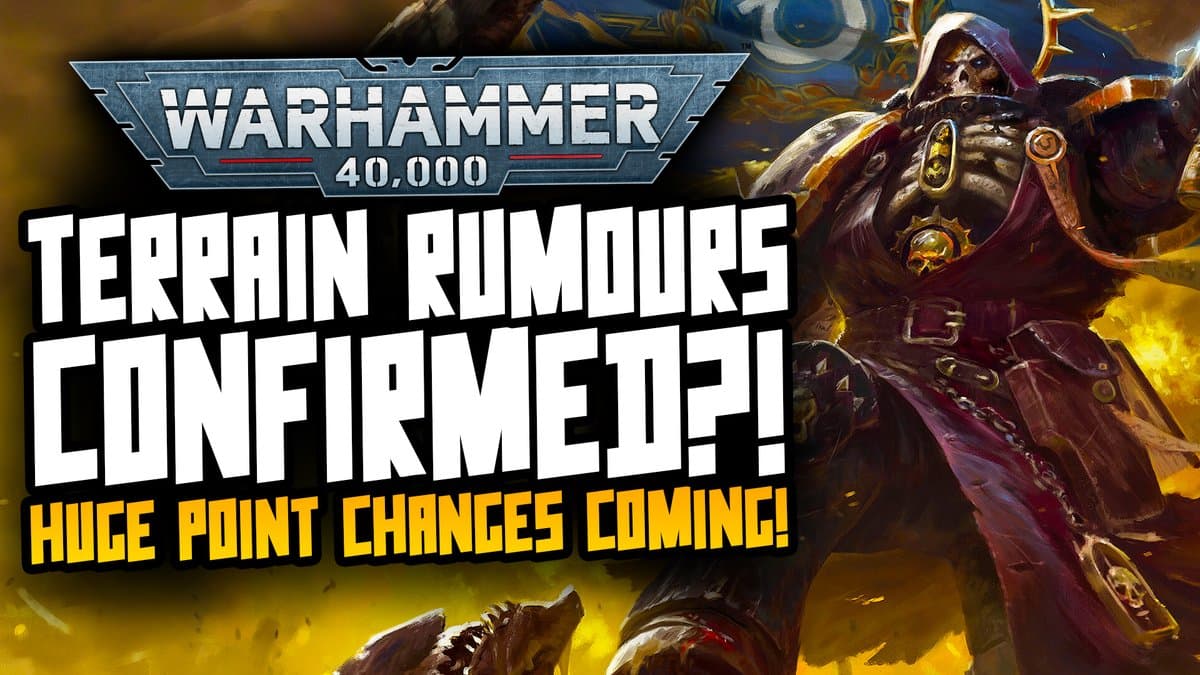 Games Workshop previews 11th edition terrain rules and points changes