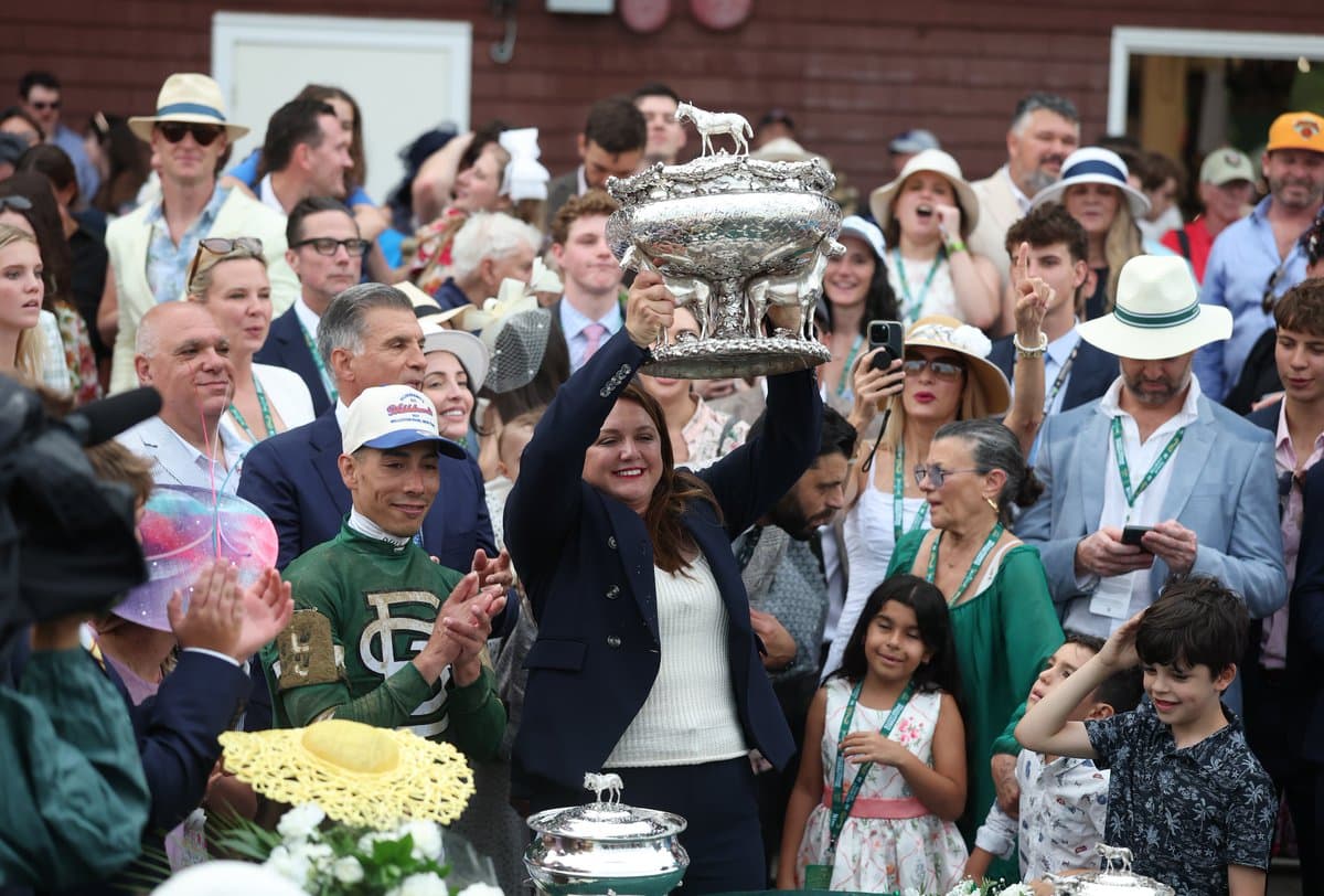 Belmont Stakes ruling forces jockey and trainer to forfeit prize money
