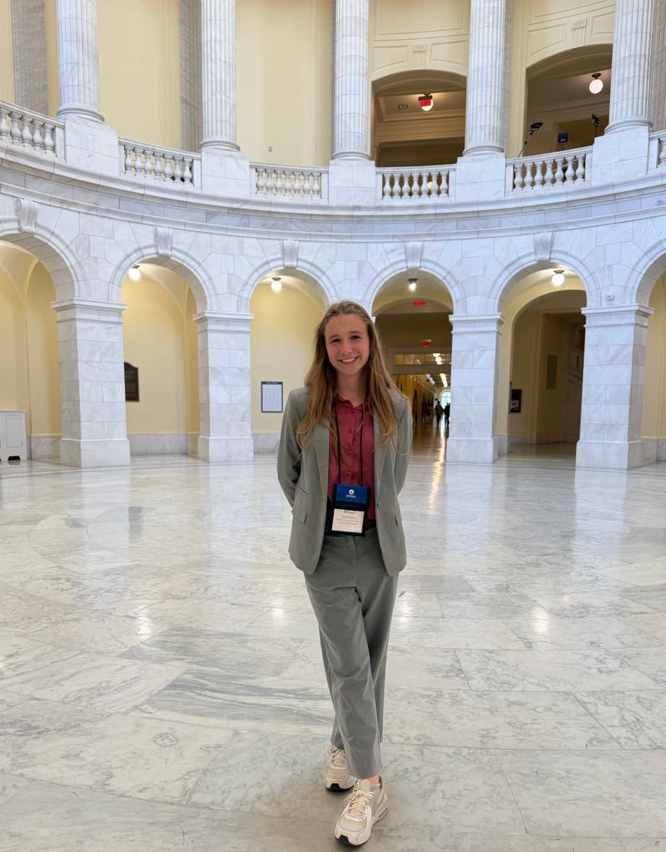 Bemidji student Zivah Zebro finishes rural service youth tour in D.C.