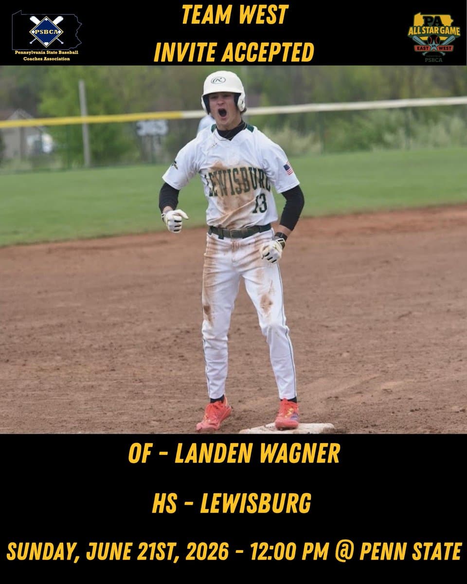 Lewisburg's Landen Wagner named to West all-star baseball roster