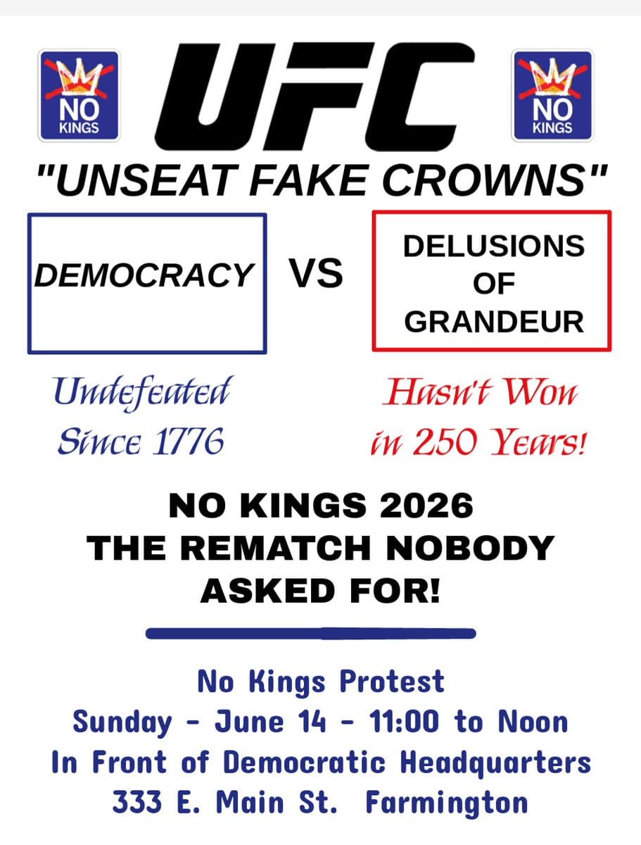 Farmington to host No Kings protest, second year of local rally