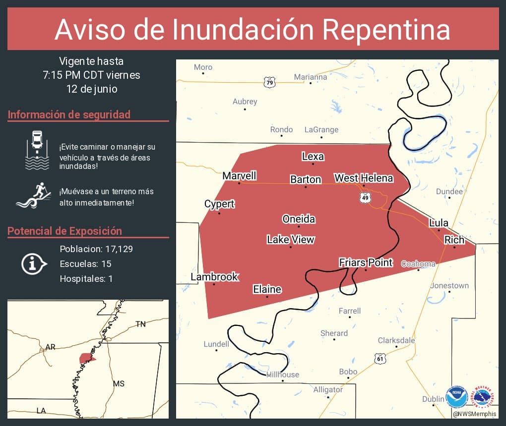 Flash flood warning issued for Phillips County after heavy rain, road flooding