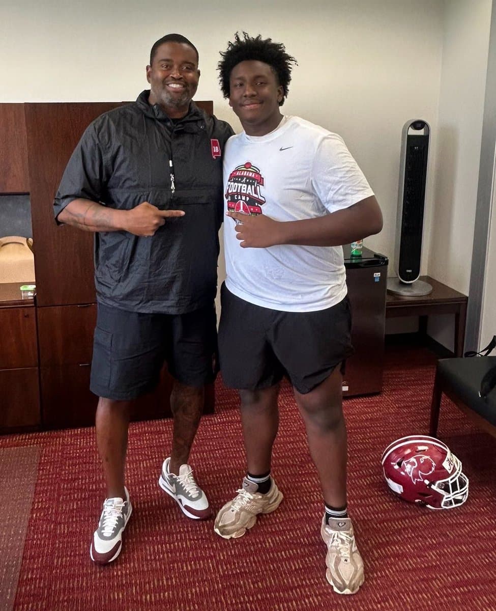 Alabama offers Prattville lineman Braylon Jackson in early 2028 board