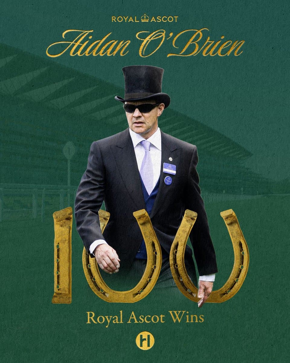 O’Brien reaches 100 Royal Ascot winners with Gold Cup triumph