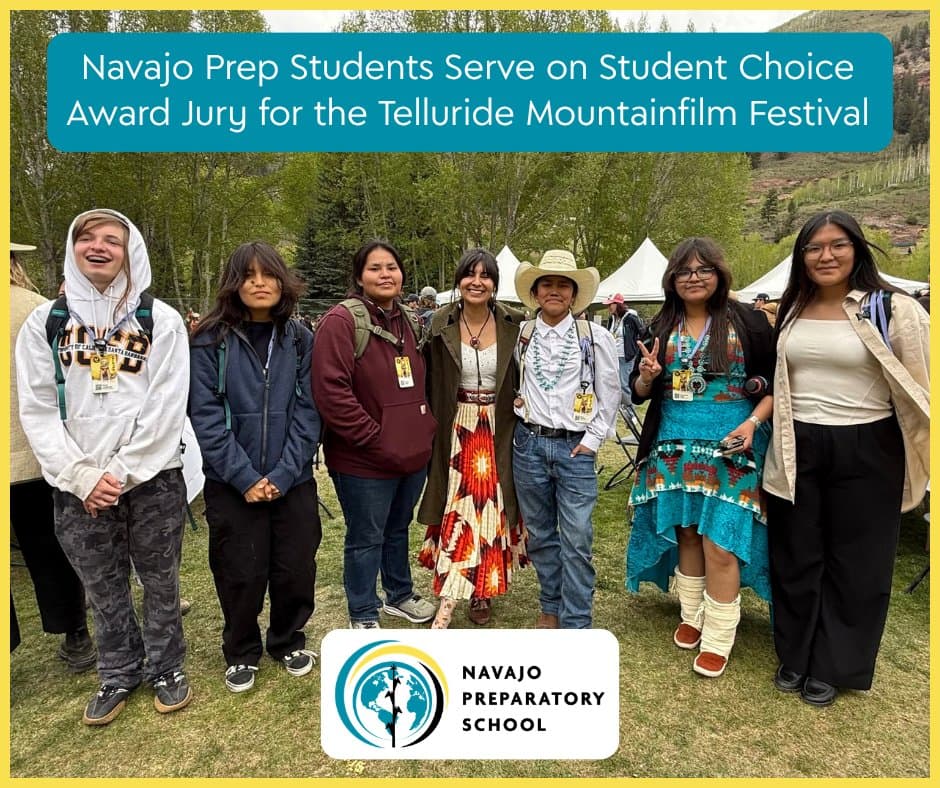 Navajo Prep students help choose Student Choice Award at Mountainfilm