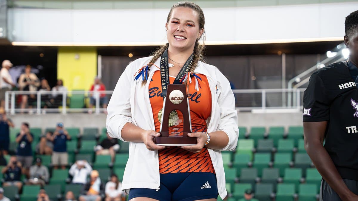 Bucknell's Evelyn Bliss wins top Mid-Atlantic field athlete honor