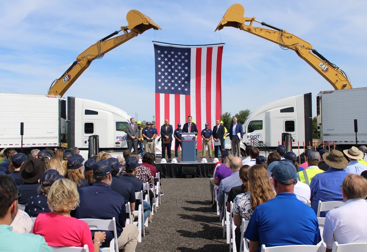 FDOT breaks ground on new truck parking site in Seminole County