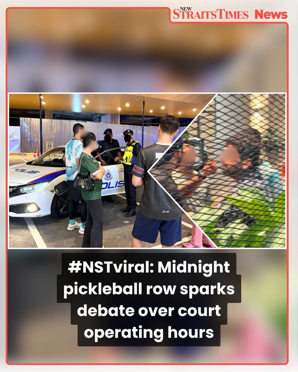 Malaysian pickleball noise dispute turns into viral late-night clash