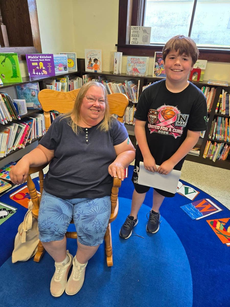 Local author Debra Daugherty reads at Waverly Public Library