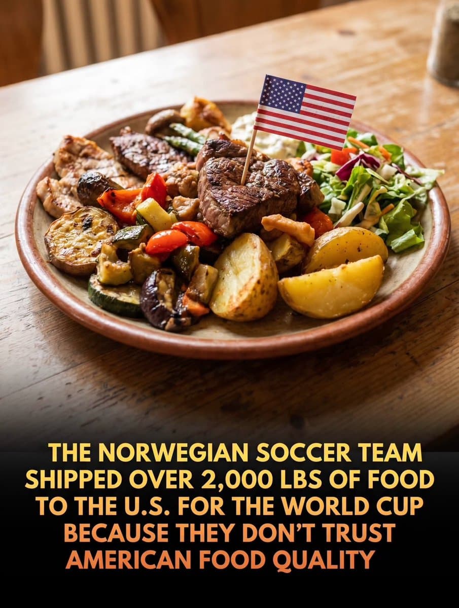Norway brings 1,000 kg of food to Greensboro World Cup camp