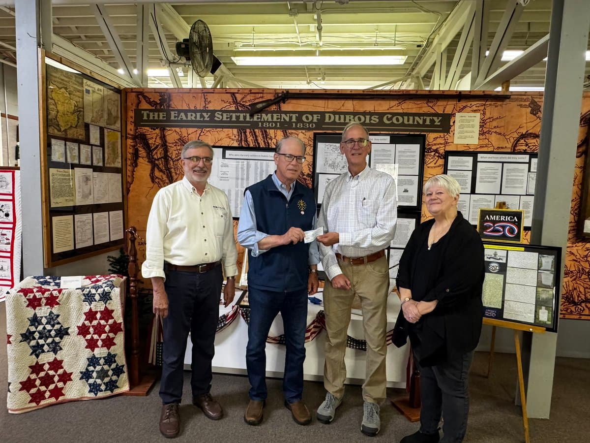 Braun visits Jasper to promote Dubois County America 250 plans