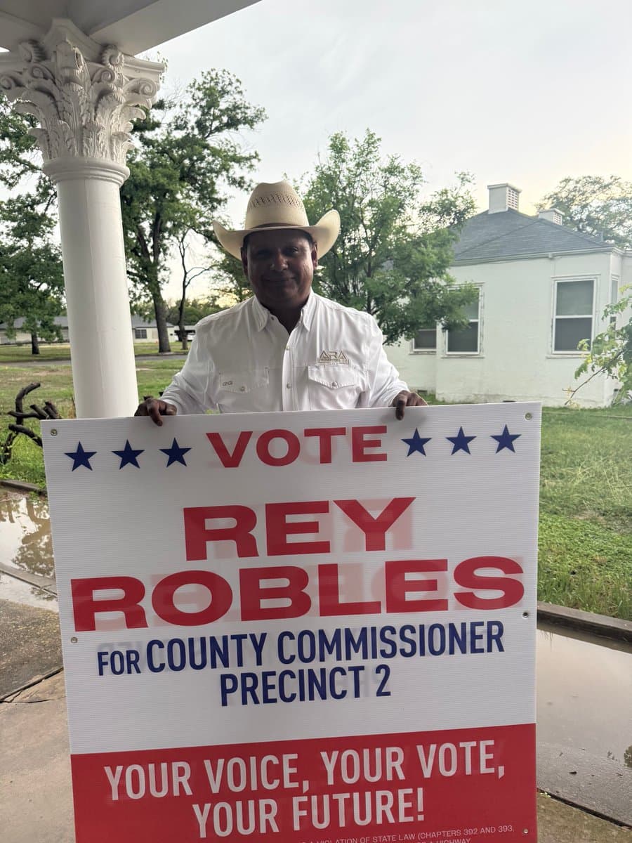 Rey Robles wins Val Verde County Precinct 2 Republican nomination