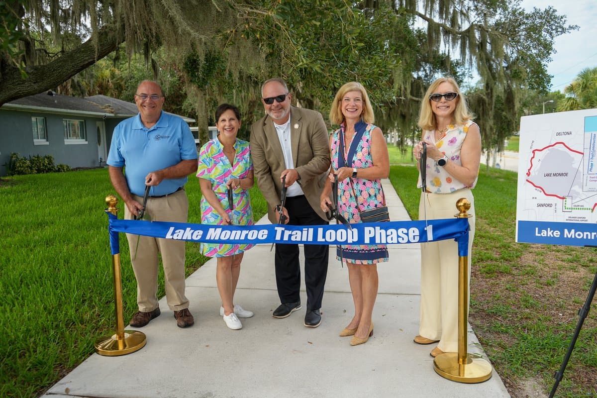 Seminole County opens new Lake Monroe Trail Loop segment in Sanford