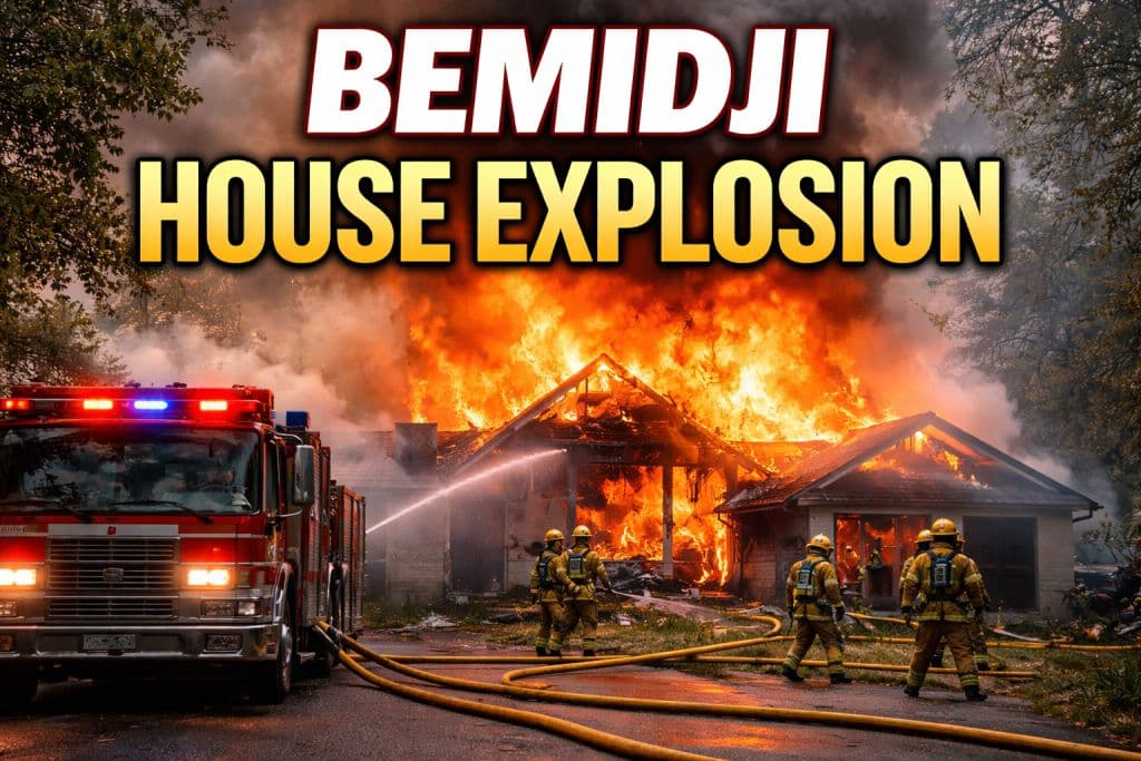 Explosion and fire damage homes, evacuations in Bemidji