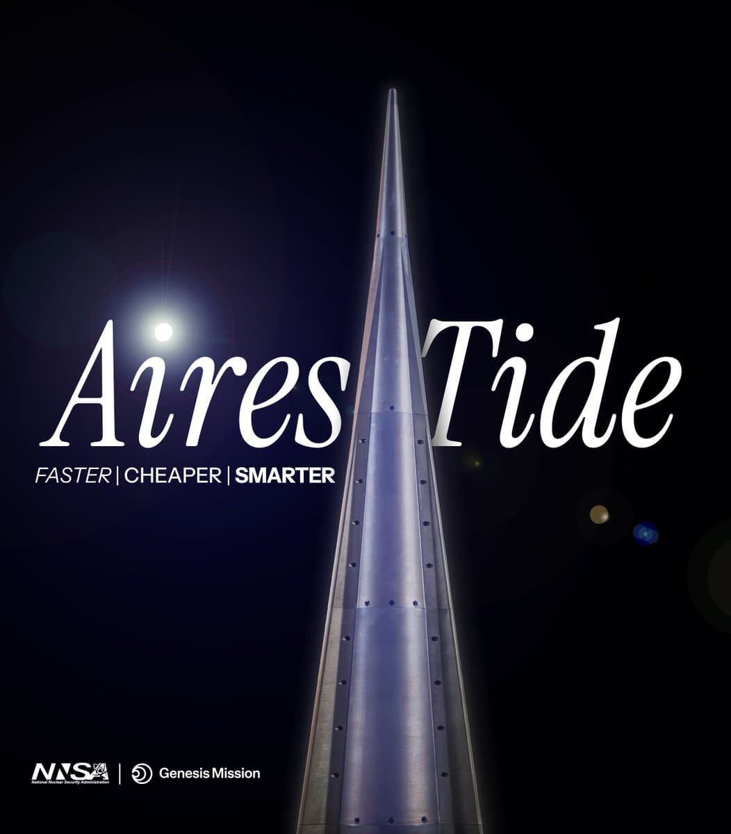 NNSA 3D prints Aires Tide test vehicle 15x cheaper and 7x faster
