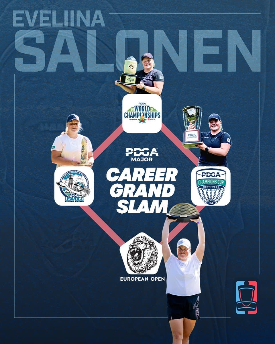 Eveliina Salonen completes rare FPO career grand slam at European Open