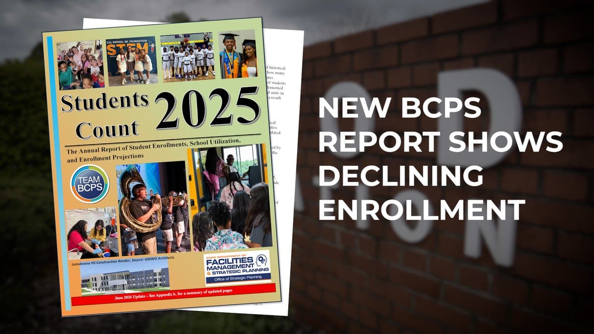 Baltimore County schools project shrinking enrollment and funding shortfalls