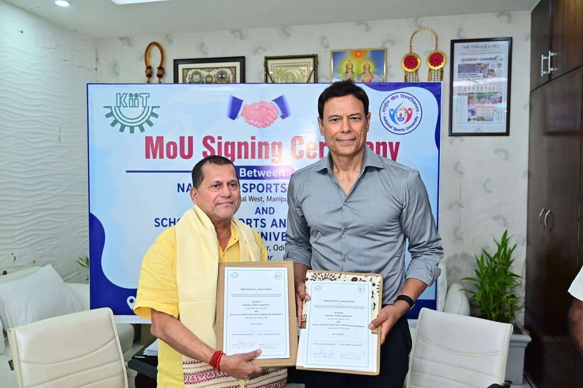 KIIT and National Sports University expand yoga and sports science partnership